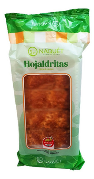Hojaldritas Naquet 140g Sin Tacc Apto Celíaco 0