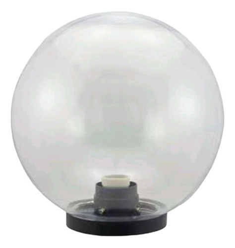 Farol Globo Con Base Antivandalico Exterior 20cm Claro 0