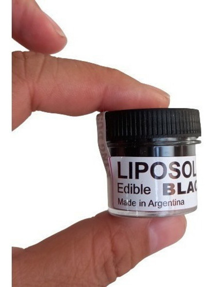 Colorante Liposoluble King Dust Negro Black Polvo Comestible 1 Colorante Liposoluble King Dust Negro Black Polvo Comestible 1