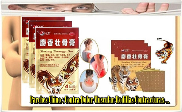 Parche Para Contracturas/muscular/torceduras X 2 Sobres 0