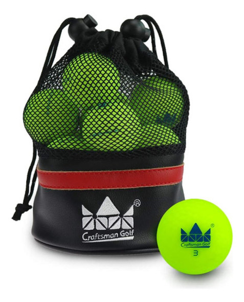 Craftsman Golf Pelotas Golf Dos Piezas Doble Capa, Una Con 0