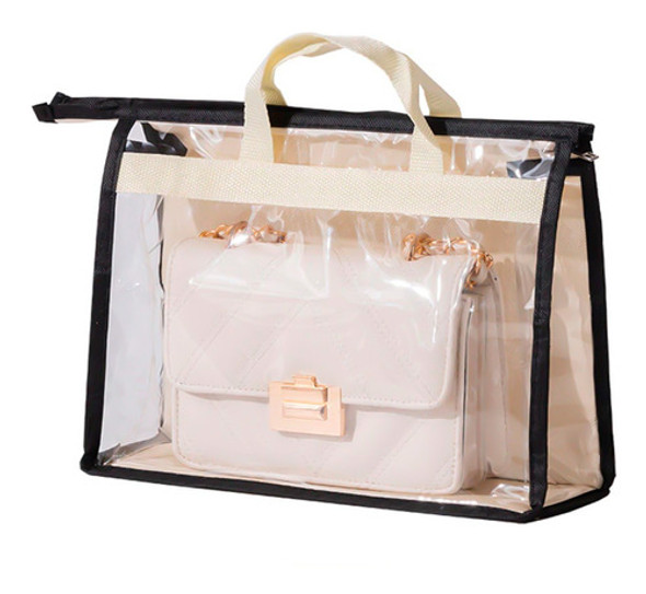 Kit 2 Bolsas Transparente Portátil Organizadora Resistente 0 Kit 2 Bolsas Transparente Portátil Organizadora Resistente 0