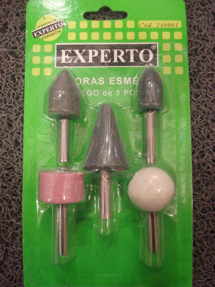 Juego De 5 Piedras Montadas Para Torno Y Taladro Experto 1