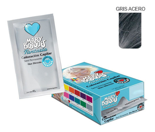Mary Bosques  - Semipermanente - Fantasia - 47 Grs  - Gris A 0