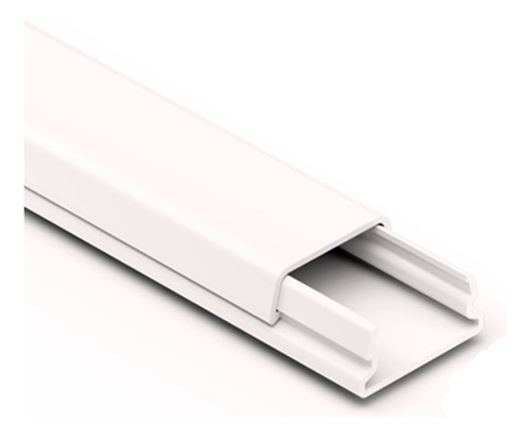 Cable Canal Autoadhesivo Genrod 20x10 X 10 Mts Pvc 0