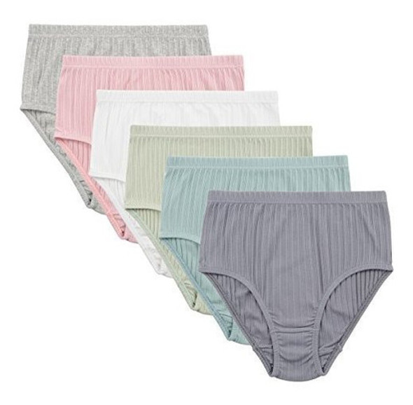 Knitlord Bragas Para Mujer Algodon, 6 Unidades 0