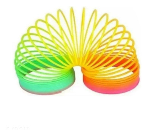 Resorte Mágico Slinky Multicolor Rainbow Saltarin Full X10 0