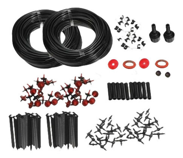 150 Pies Micro Riego Por Goteo Auto Riego Automático Sistema 1 150 Pies Micro Riego Por Goteo Auto Riego Automático Sistema 1