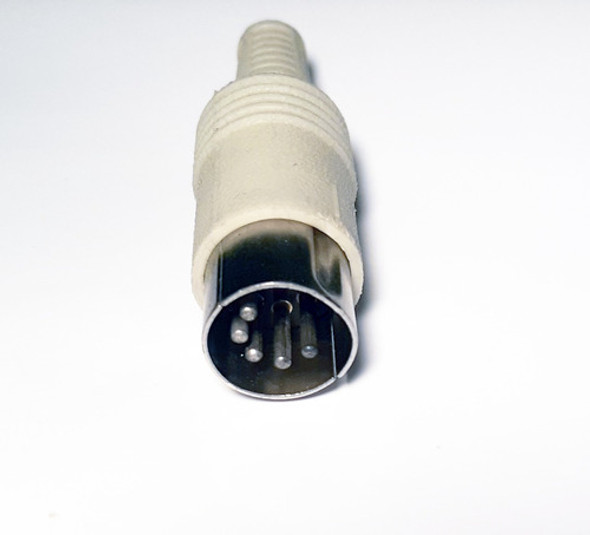 Conector Din De Audio Vídeo, Macho 5 Pin Hirschman Belden 0 Conector Din De Audio Vídeo, Macho 5 Pin Hirschman Belden 0