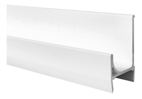 Perfil Tirador Manija H 18 Mm 3 Mts Blanco Cajón Grupo Euro* 0