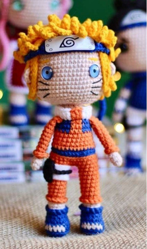 Patrones Amigurumis. Naruto X3 Personajes. En Portugués. 1