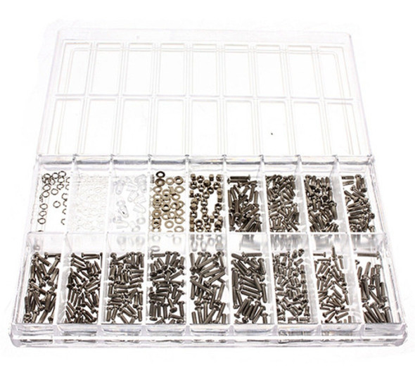 900pcs Gafas Gafas De Sol Gafas Diminutos Tornillos Tuerca S 0