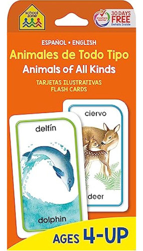 School Zone - Bilingual Animals Of All Kinds Flash 0