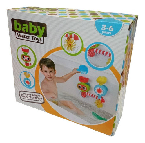 Juguete De Agua Para Niños Didactico Regadera Molino De Agua 0