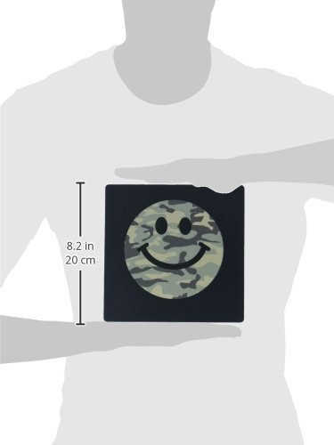 3drose Llc 8 x 8 x 0.25 inches Mouse Pad, Verde Camuflaje 1