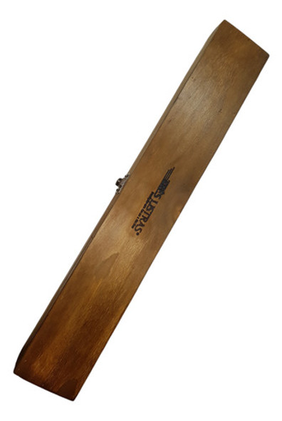 Caixa Estojo Madeira Rústica Para Faca Bainha Até 18 Pol. G 0 Caixa Estojo Madeira Rústica Para Faca Bainha Até 18 Pol. G 0