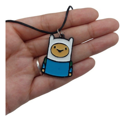Colgante Metal Hora De Aventura Adventure Time Collar Unis 0
