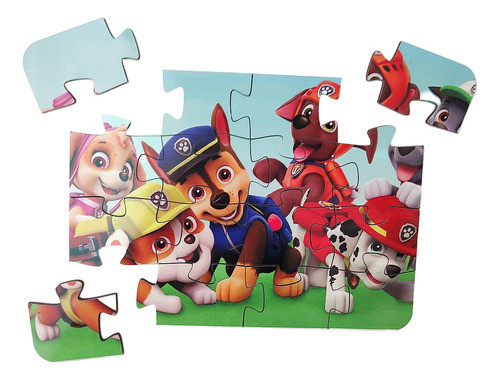 Rompecabezas Personalizado Dibujos Y Series 16 Piezas 1