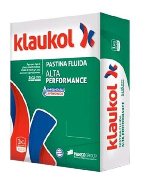 Pastina Klaukol Porcelanato Alta Performance 1kg  Gris Claro 0