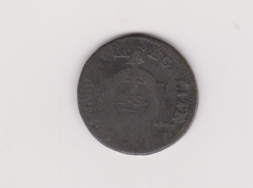Moneda Francia 1 Sol Año 2 1793-94 Primera Republica Regular 0