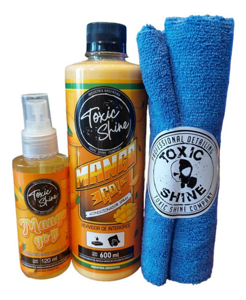 Combo Acondicionador Interior Mango Go Toxic Shine 0