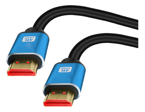 Cable Hdmi Uhd 4k 3m 10,2gbps Dorado 24k Aoweixun Orvesion 1