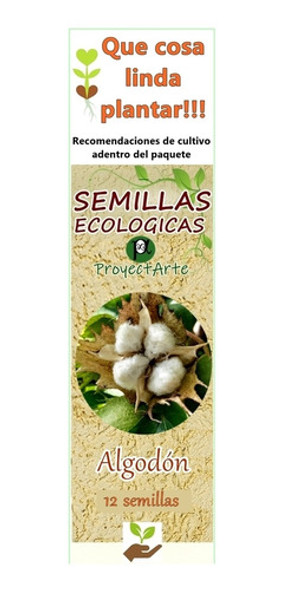 Semillas De Algodón 1