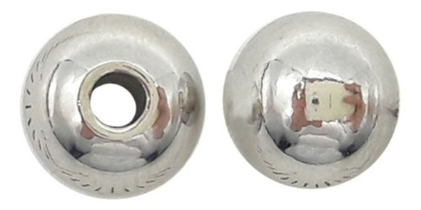 Bolita 6 Mm Acero Quirurgico Fornitura Bijou X 100 Unid 0