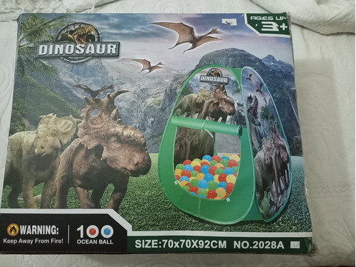 Carpa Pelotero Dinosaurio 0