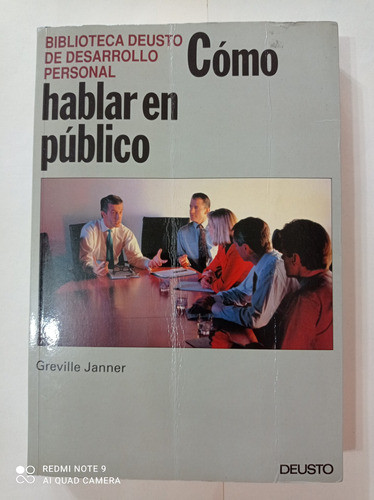 Cómo Hablar En Público · Greville Janner · Ediciones Deusto 0