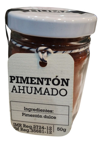 Pimentón Dulce Ahumado Huma 50g - Graviola 0 Pimentón Dulce Ahumado Huma 50g - Graviola 0