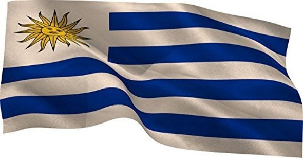 20 Banderas De Uruguay 150 X 90 Cm - Por Mayor 0