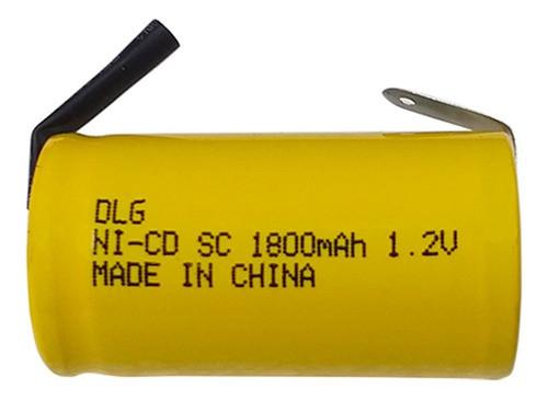 Pila Sc 1800mha Para Soldar 22.5mm X 43mm 0