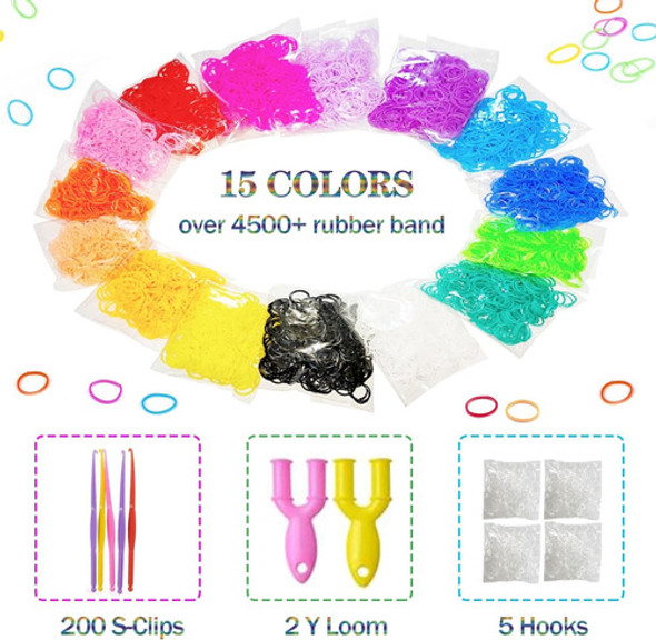 Kit De Brazalete Diy Para Niños Con 137cm De Largo, 15 Color 1