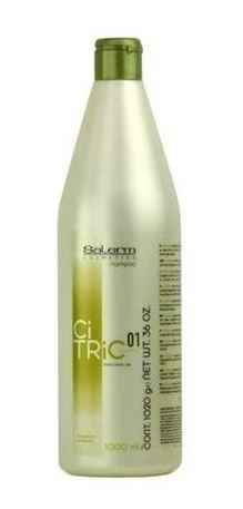 Shampoo Acido Para Cabellos Tenidos Salerm Profesional 1l 0