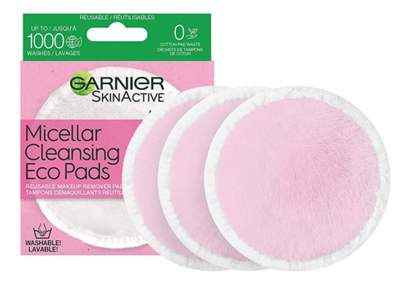Discos Desmaquillantes/reutiliz.skin Act.eco Padsx3. Garnier 0