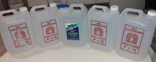 14 Bidones Vacíos De 5 Litros Agua Destiada, Otro Uso.oferta 1