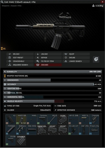 Eft Escape From Tarkov - Mecanico Mision - Armero - Gunsmith 0
