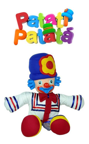 Boneco Patati 50cm Grande! Pano E Borracha 0