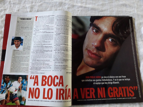 El Gráfico Nº 4124 Año 1998 Chicho Serna Boca - Castrilli 1