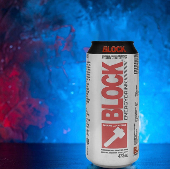 Block Energy Drink Energizante Pack X 6u 473ml - Sufin 1