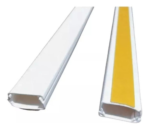 Cable Canal Autoadhesivo Blanco De 2m 20x10cm Roker 1