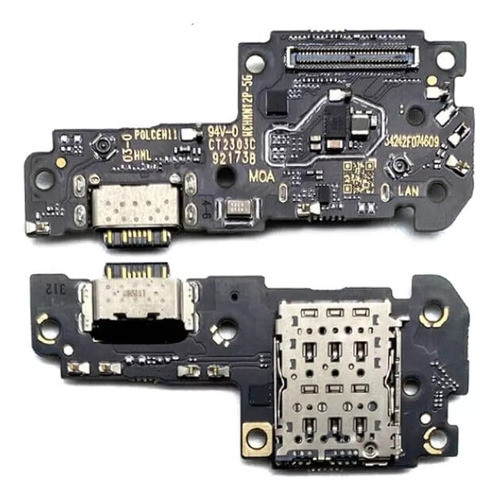 Placa Pin De Carga Xiaomi Note 12s Ori. 0