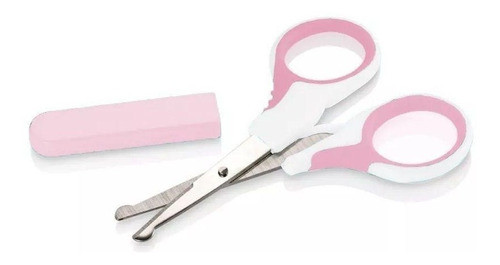 Tesoura Para Unha Bebê Rosa Buba 0