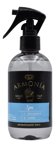 Aromatizantes Aerosoft Armonia Spa Eucaliptus & Cipres 250ml 0