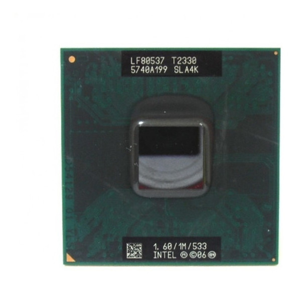 Procesador Notebook Intel Pentium T2330 Caché 1m, 1.60 Ghz, 0