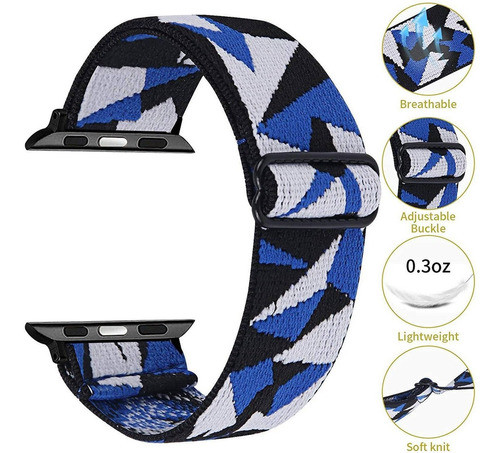 Malla Para Apple Watch 38/40mm Oulucci Fashion 9 1