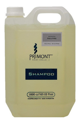 Kit Shampoo Neutro Y Acondicionador Primont X 5000ml 1