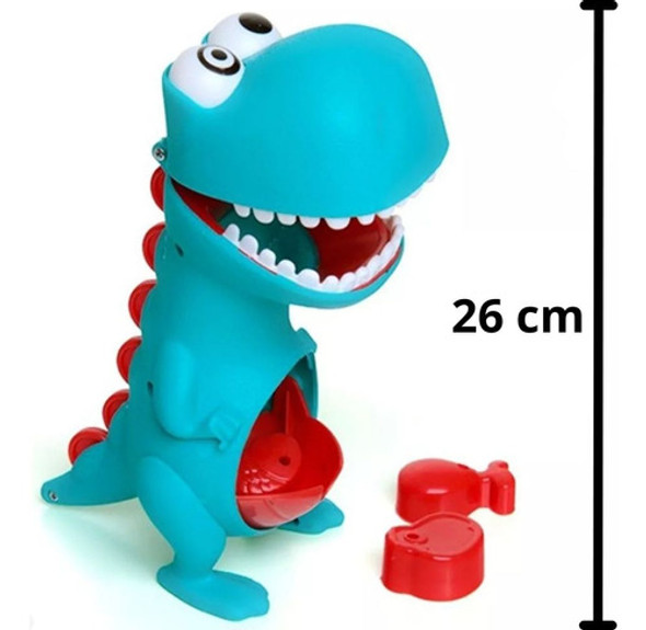 Dinossauro Papa Tudo Brinquedo Interativo Didático 26cm Elka 1 Dinossauro Papa Tudo Brinquedo Interativo Didático 26cm Elka 1
