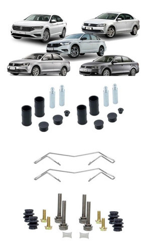 Kit Mola Pinça Freio E Pino Guia Pinça Diant / Tras Vw Jetta 0